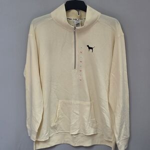 Pink Victoria's Secret Cream Men's Sweater